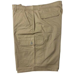 Iron Co. Mens Wheat Regular Fit‎ Stretch Cargo Shorts Size 44